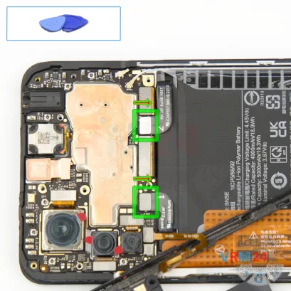 How to disassemble Xiaomi POCO X4 Pro, Step 8/1