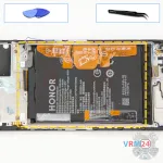 Cómo desmontar HONOR X7c, Paso 17/1