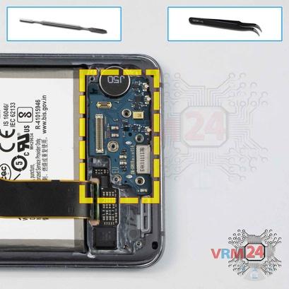 Cómo desmontar Samsung Galaxy S20 SM-G981, Paso 12/1