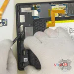 Como desmontar Lenovo Tab M10 Plus TB-X606F, Passo 12/3