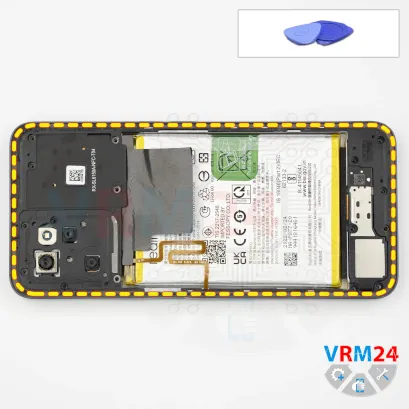 Как разобрать Realme C35, Шаг 6/1