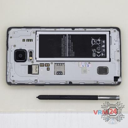 How to disassemble Samsung Galaxy Note 4 SM-N910, Step 2/2