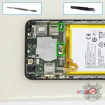 How to disassemble Huawei Y6II, Step 10/1