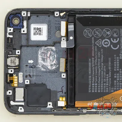 How to disassemble Huawei Honor 20, Step 13/2