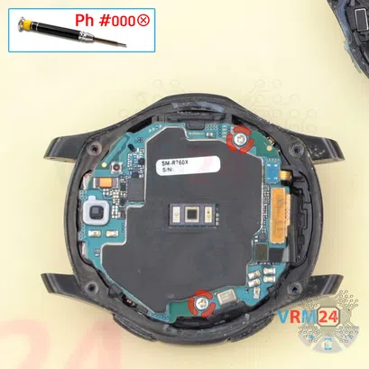 Como desmontar Samsung Gear S3 Frontier SM-R760 por si mesmo, Passo 6/1