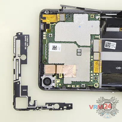 How to disassemble Sony Xperia XA, Step 10/2