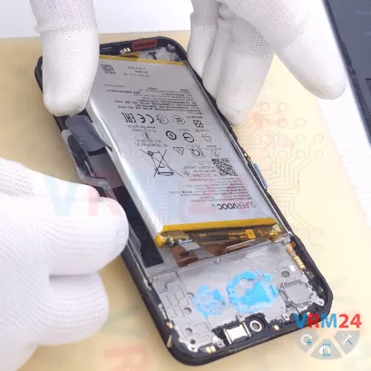 How to disassemble Realme C85, Step 16/5