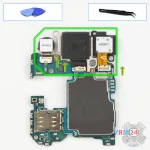 Как разобрать Samsung Galaxy S24 FE SM-S721, Шаг 19/1