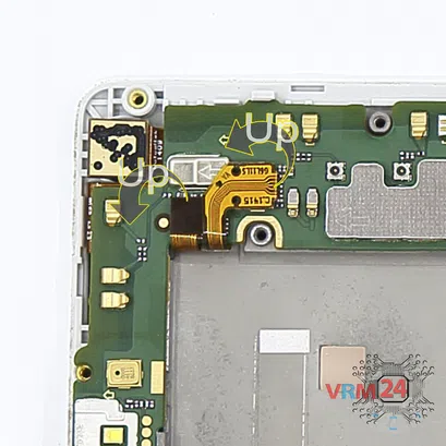Cómo desmontar Huawei Ascend G6 / G6-L11, Paso 8/2