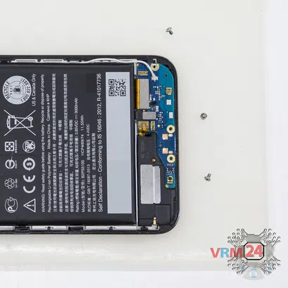 How to disassemble HTC One X9, Step 5/2