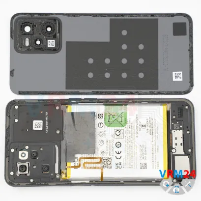 Как разобрать Realme C35, Шаг 3/2