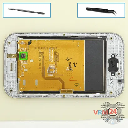 Cómo desmontar Samsung Galaxy Ace Duos GT-S6802, Paso 11/1