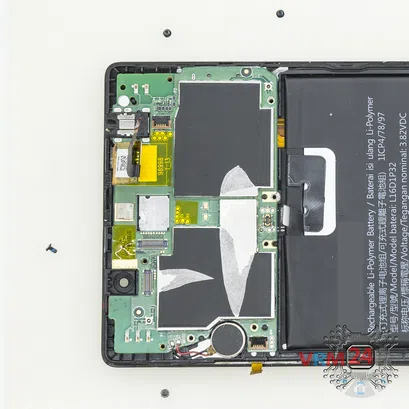 How to disassemble Lenovo Phab2, Step 13/2