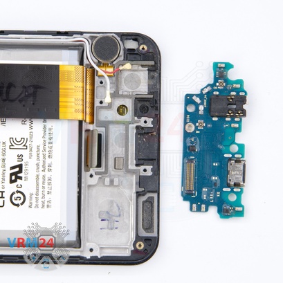 Cómo desmontar Samsung Galaxy A23 SM-A235, Paso 11/2