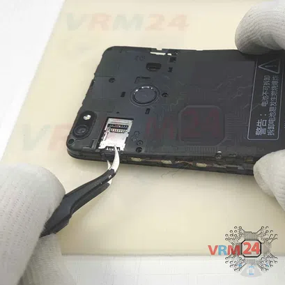 How to disassemble ZTE Blade A3, Step 4/4