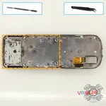 How to disassemble Nokia 8800 Arte RM-233, Step 11/1