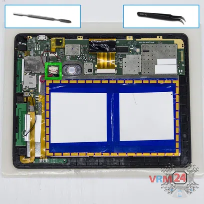 How to disassemble Prestigio MultiPad 2, Step 4/1