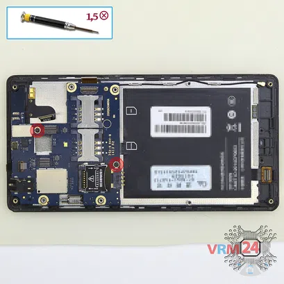 How to disassemble Xiaomi RedMi 1S, Step 10/1