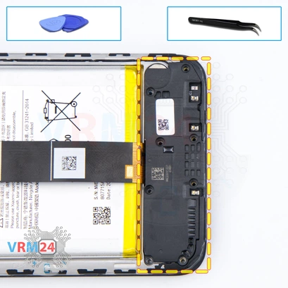 How to disassemble Xiaomi Redmi 10A, Step 10/1