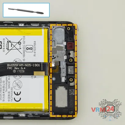 How to disassemble Huawei Honor 6X, Step 14/1