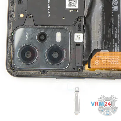 How to disassemble Xiaomi POCO X5, Step 5/2