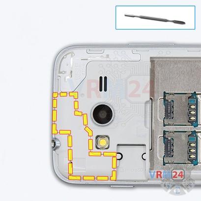 Como desmontar Samsung Galaxy Ace 4 Lite SM-G313 por si mesmo, Passo 4/1