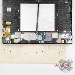 Como desmontar Lenovo Tab M10 TB-X605L, Passo 11/2