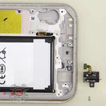 How to disassemble Samsung Galaxy A7 (2017) SM-A720, Step 12/2