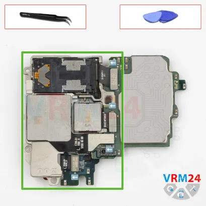Como desmontar Samsung Galaxy S25 Ultra SM-S938 por si mesmo, Passo 18/1