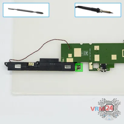 How to disassemble Lenovo Tab 2 A10-70, Step 15/1