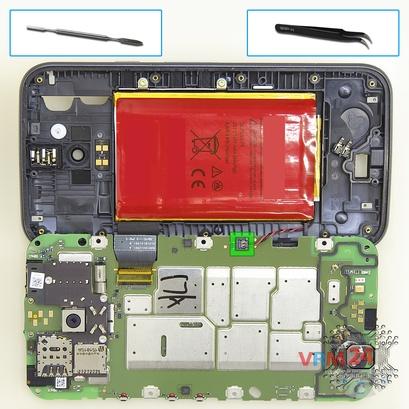 How to disassemble Motorola Moto G (3rd gen) XT1541, Step 7/2