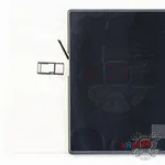 How to disassemble Lenovo Tab 4 Plus TB-X704L, Step 1/2