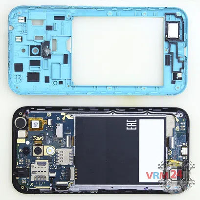 How to disassemble Asus ZenFone Live G500TG, Step 4/2