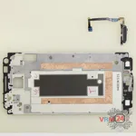 How to disassemble Samsung Galaxy Alpha SM-G850, Step 16/2