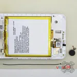 How to disassemble Asus ZenFone Live ZB501KL, Step 12/4