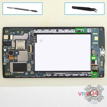How to disassemble ZTE Zmax 2, Step 7/1