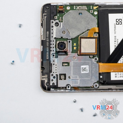 How to disassemble Lenovo K6 Note, Step 4/2