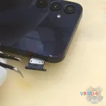 Как разобрать Samsung Galaxy А15 SM-A155, Шаг 2/4