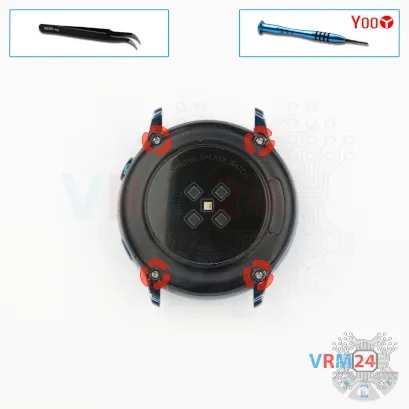 Как разобрать Samsung Galaxy Watch Active SM-R500, Шаг 2/1