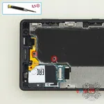 How to disassemble Sony Xperia XZ2, Step 6/1