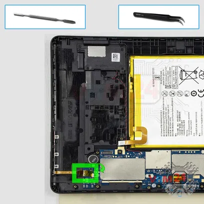 Cómo desmontar Huawei MediaPad T5, Paso 11/1