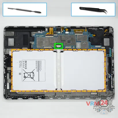 Como desmontar Samsung Galaxy Note Pro 12.2'' SM-P905 por si mesmo, Passo 11/1