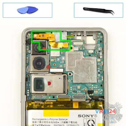 How to disassemble Sony Xperia 5 III, Step 19/1