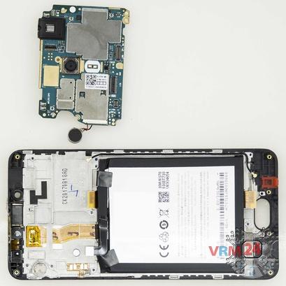 How to disassemble Meizu M5c M710H, Step 15/2