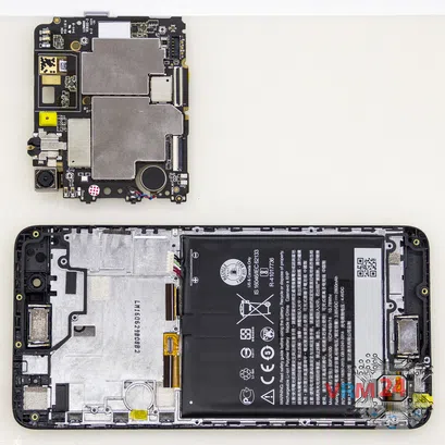 How to disassemble HTC Desire 728, Step 9/2