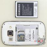 How to disassemble Samsung Galaxy Fame GT-S6810, Step 2/2