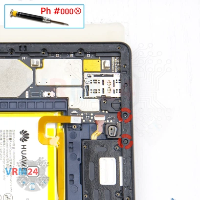 How to disassemble Huawei Mediapad T10s, Step 9/1