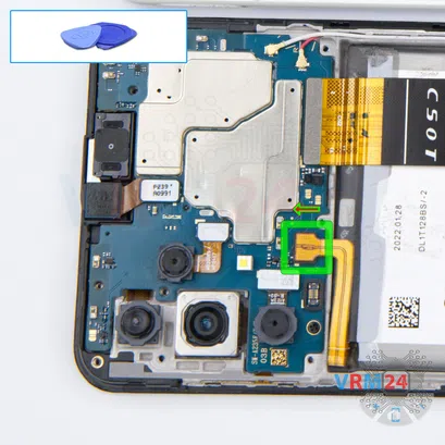 How to disassemble Samsung Galaxy A23 SM-A235, Step 8/1