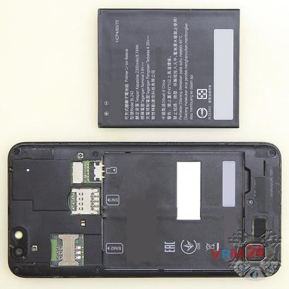 How to disassemble Lenovo Vibe C A2020, Step 2/2