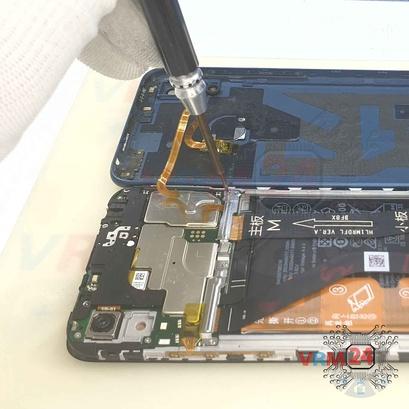 How to disassemble Huawei Y6 (2019), Step 4/3